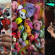 An Optimus Prime toy (Robertus Pudyanto/Getty Images), My Little Pony toys (Matt Cardy/Getty Images), Adrianne Palicki with a G.I. Joe toy (Theo Wargo/Getty Images for Hasbro)